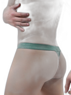 3-pack Men's Lace Obscure Embossed G-String Thong