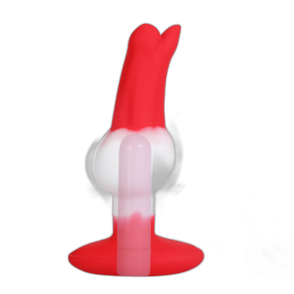 Echo - Vibrating Dildo - Kanis Knot Dildo - Fantasy Dildo With Tail