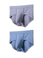 2 Pack Men's Breathable Pouch Separate Modal Briefs