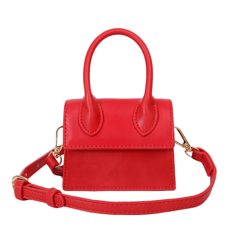 New PU Student Fashion Personality Korean Style Simple Retro Messenger Handbag