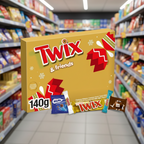9 x Twix & Friends Medium Selection Box  - 140GM