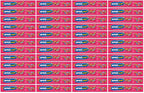 48 x Nerds Clusters Rope Fruits - 26GM