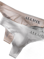 4 Pack ALLMIX Men's Sexy Seamless T-back Thongs