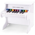 New Classic Toys 10156 Wooden Piano, White, Medium