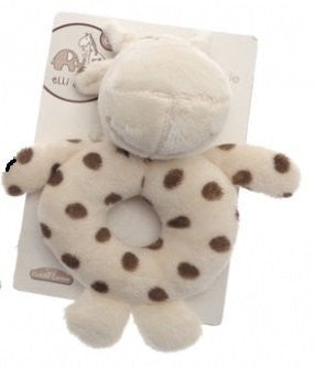 Plush Elli & Raff Baby Rattle - Raff Giraffe for Ages 0+