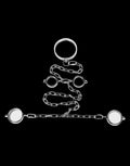 Stainless Steel Neck, Wrist, and Ankle Restraints (Push-Button Lock)