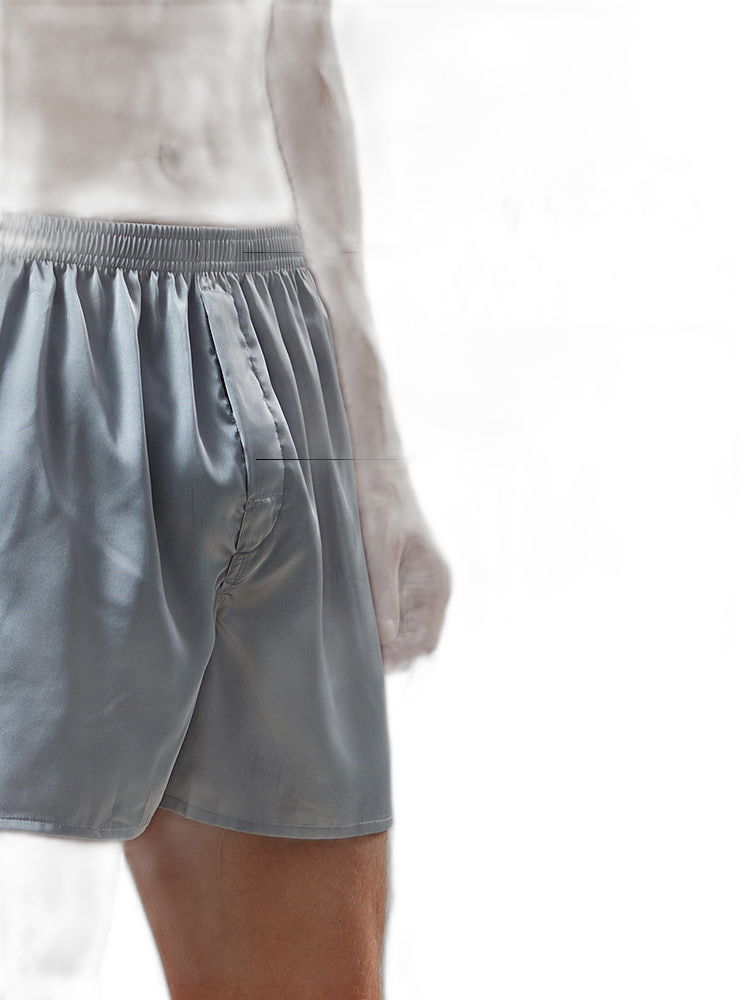Men's Satin Loose Boxers Shorts
