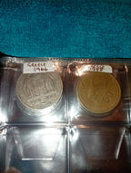 BLACK COIN BOOK INCLUDES 6 COINS