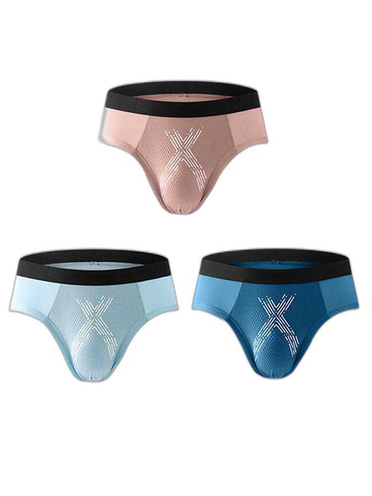 3 Pack Men’s Modal Graphene Breathable Briefs