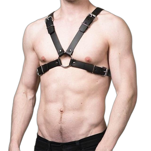4-Strap Leather Harness