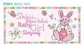 Peel & Sardine "Baby Girl Door Sign