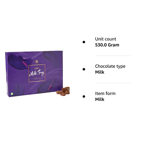 Cadbury Milk Tray Gift Box, 530g