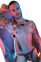 Breedwell Futura Body Harness Neon Orange