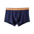 Modal Ultra-soft Solid Mid-waist Men's Boxer Briefs