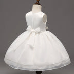 High grade baby wedding dress, baby girl dress, children hook flower, one year old full moon wine, wedding dress wholesale