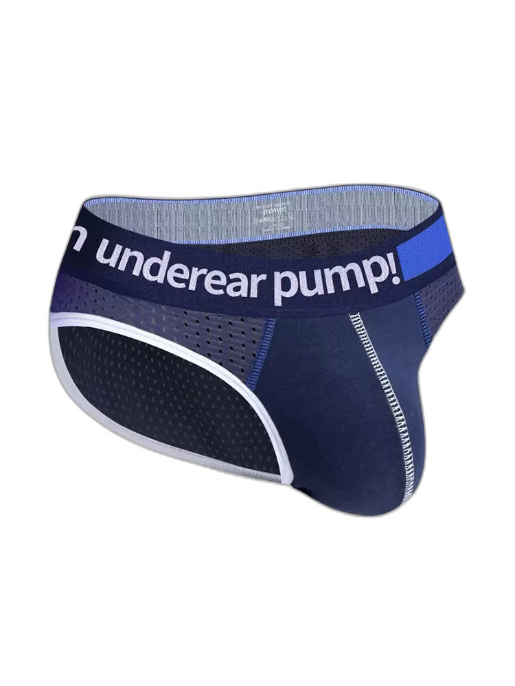 2 Pack Men's Middle-Rise Cotton Sexy Briefs