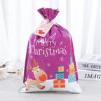 Drawstring Christmas Gift Plastic Bag