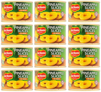 12 x Del Monte Pineapple Slices In Juice 220Gm