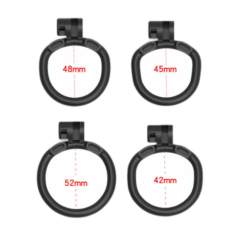 NullTech Chastity Cage With 4 Ring Sizes