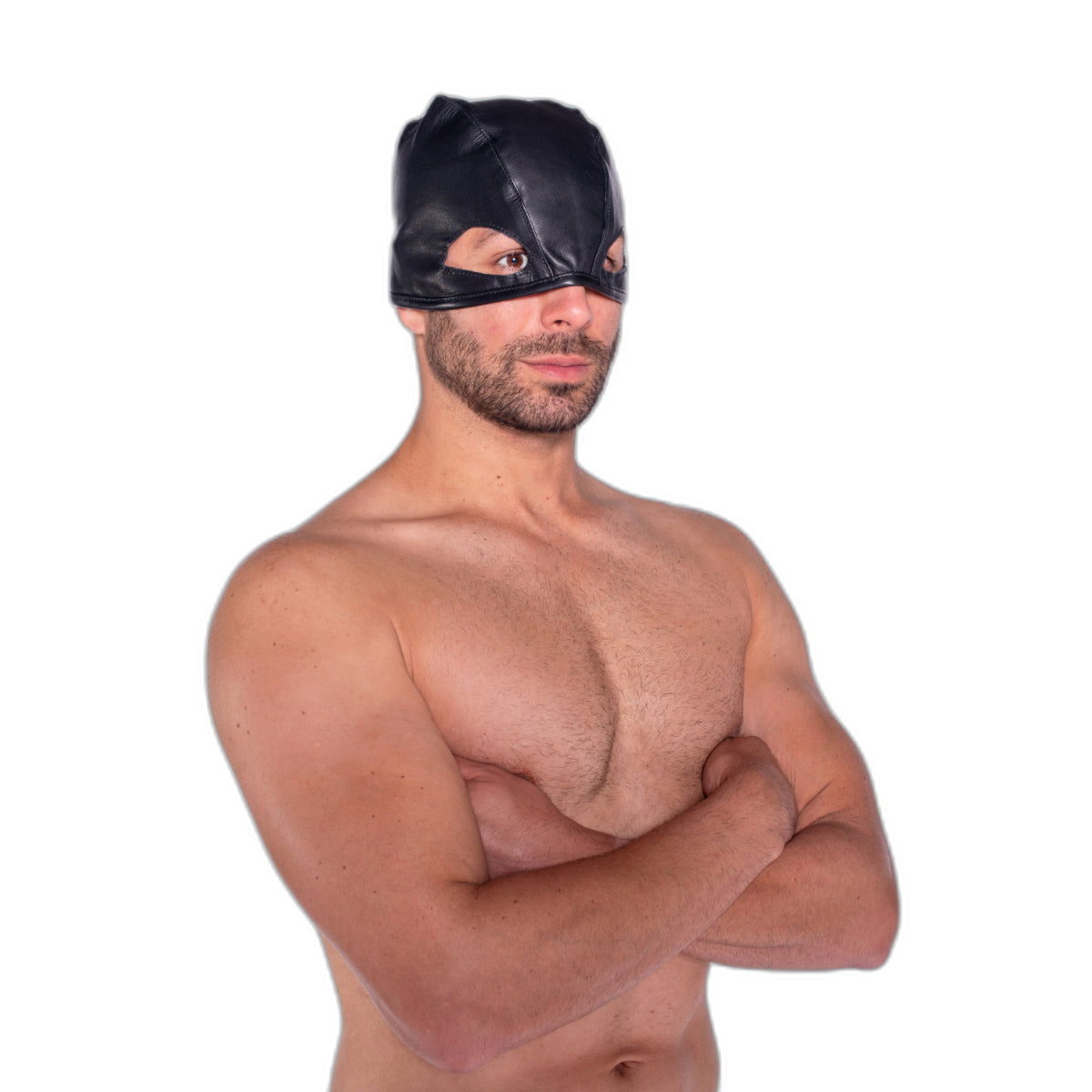 Prowler RED Leather Executioner's Hood