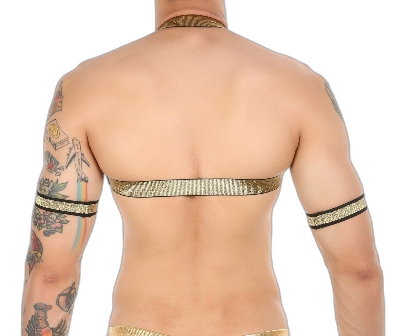 Gold Glitter Harness