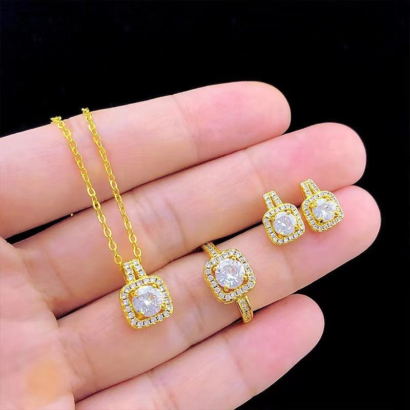 Gold Jewellery Set