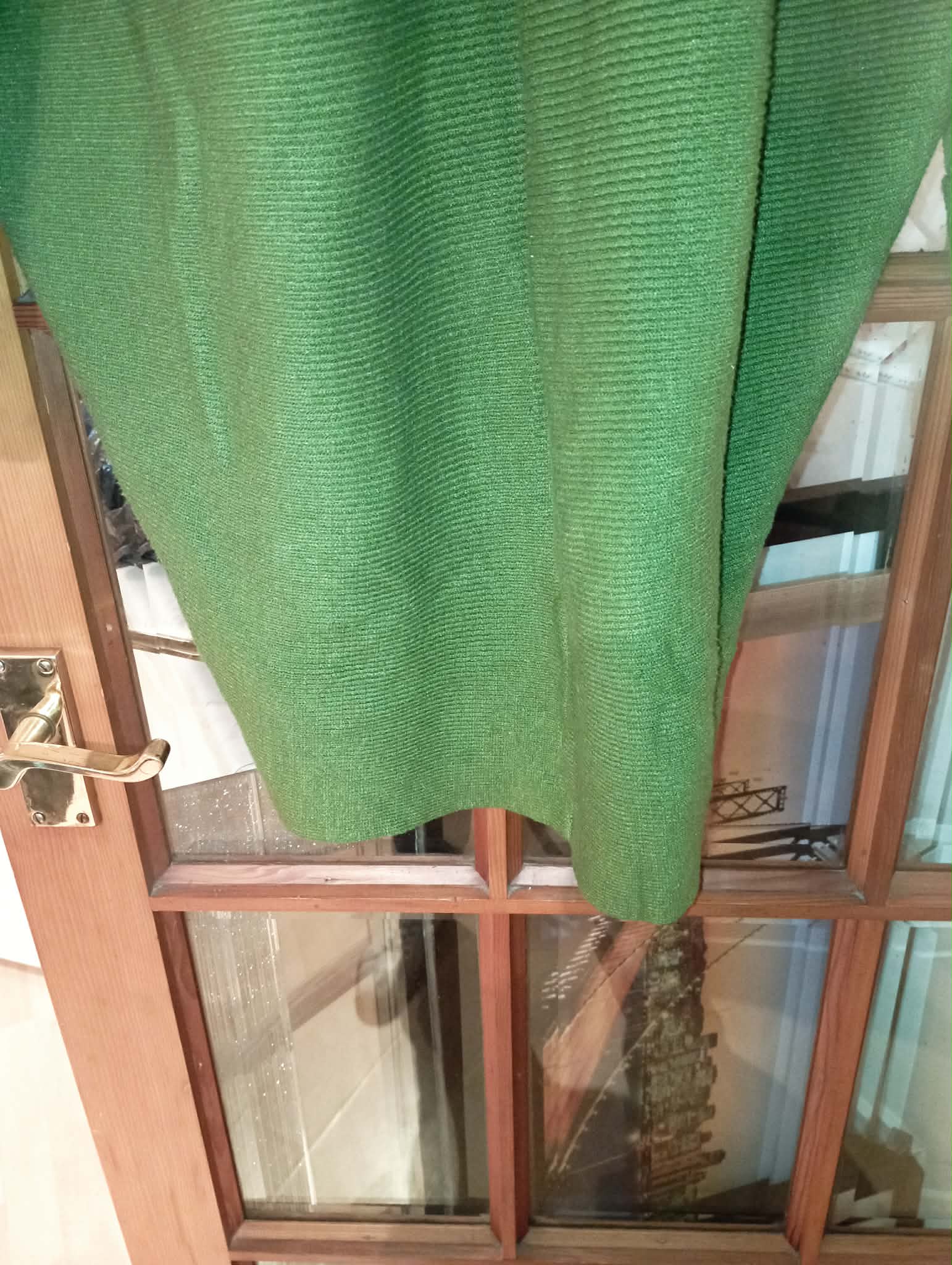 WOMEN'S ITALIAN LONG GREEN JUMPER/DRESS