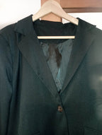 WOMEN'S BLACK XXL CASUAL SMART JACKET