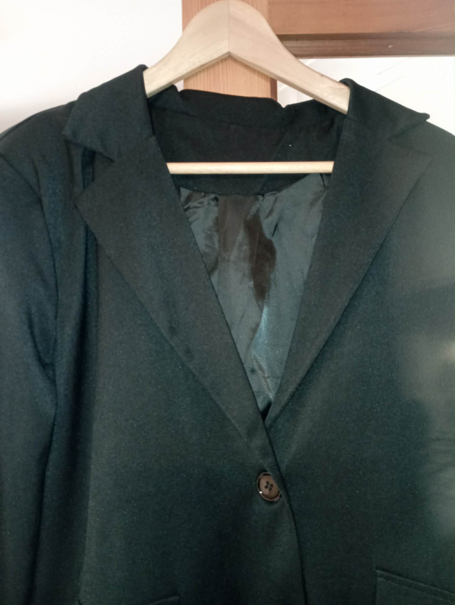 WOMEN'S BLACK XXL CASUAL SMART JACKET