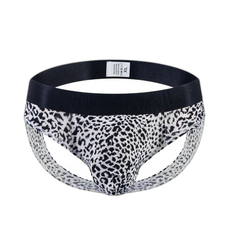 Jockmail Leopard Sizzle Thong