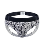 Jockmail Leopard Sizzle Thong