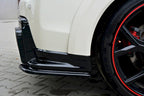 Maxton Design - REAR SIDE SPLITTERS HONDA CIVIC IX TYPE R (2015-2017)
