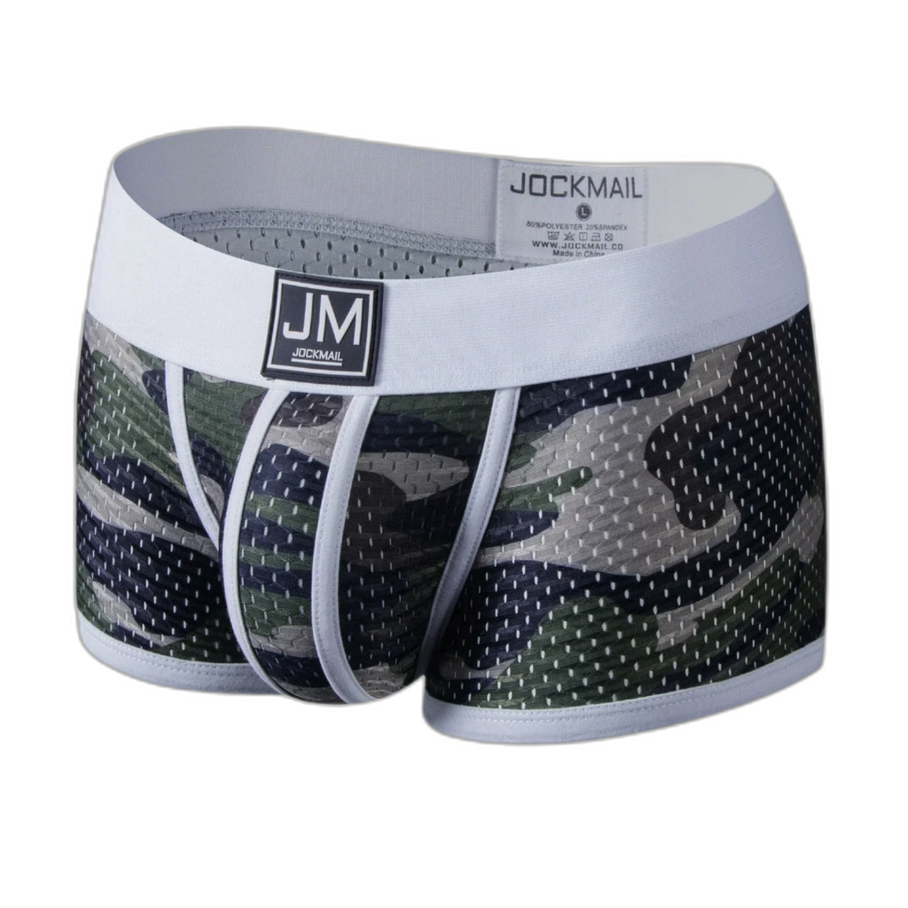 Camo Mesh Boxer Briefs