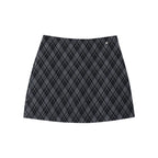 Retro Collegiate-style Tweed Mini Skirt Women's Skirt High-waisted Plaid Bodycon Skirt