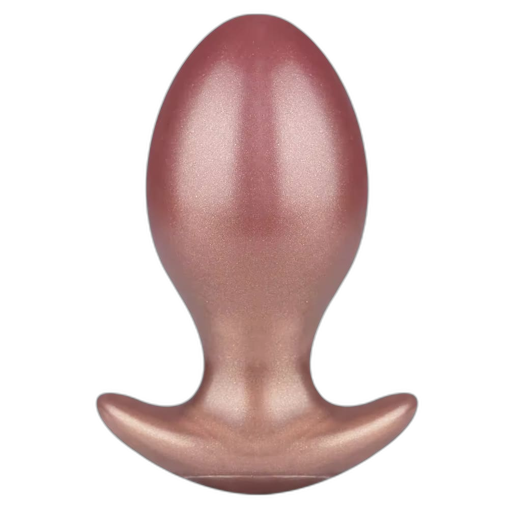 Aether Bulb - Silicone  Butt Plug with Chain Leash