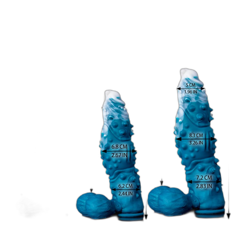 Koopa - Spiked Shell Texture Toy - Fantasy Silicone Dildo
