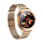 KW10 Pro Women's Smart Watch - Luxury Steel Fitness Tracker with Heart Rate Monitor