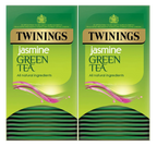 Twinings Green Tea & Jasmine Tea Bags Individually Enveloped Tagged Sachet Herb