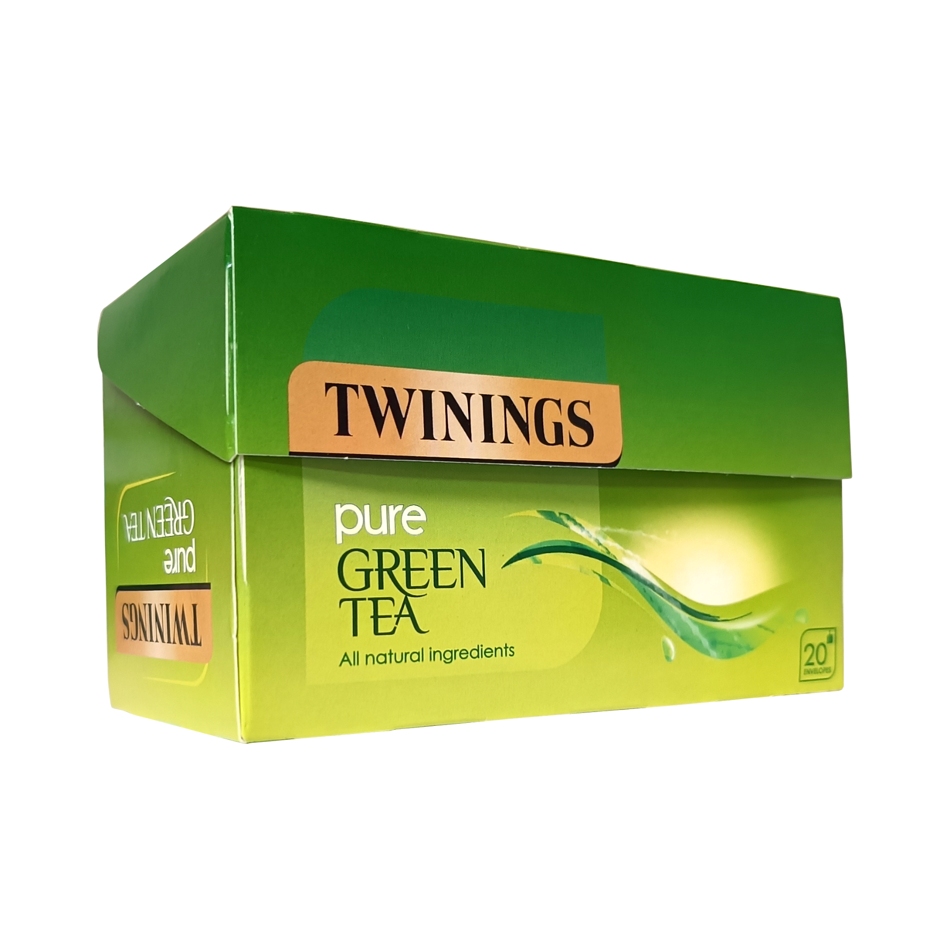 Twinings Green Tea & Jasmine Tea Bags Individually Enveloped Tagged Sachet Herb