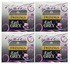 Twinings Earl Grey Black Tea Bags Individually Enveloped Tagged Sachets Bergamot