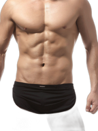 Men's Sexy Side Split  Boxers With Support Pouch