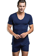 Solid Color Modal Home Boxers for Men