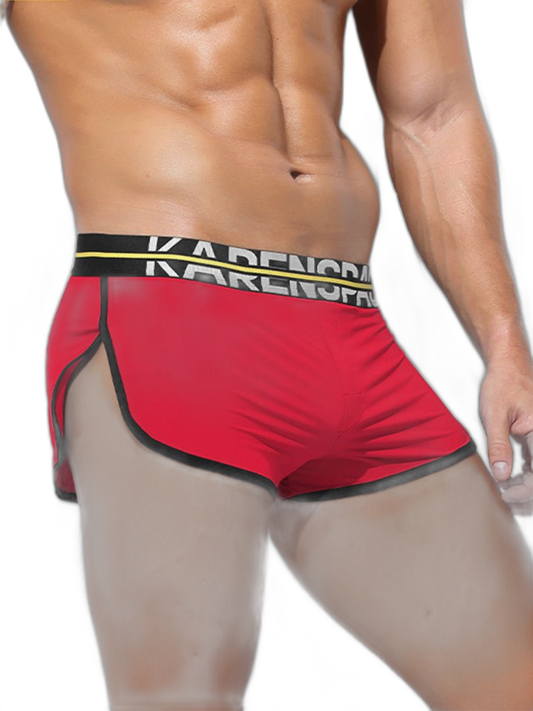 2 Pack Men's Comfortable Lounge Sport Boxer Briefs