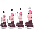 Axis - Realistic Silicone Dildo - G Spot Dildo