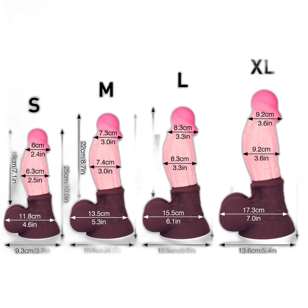 Axis - Realistic Silicone Dildo - G Spot Dildo
