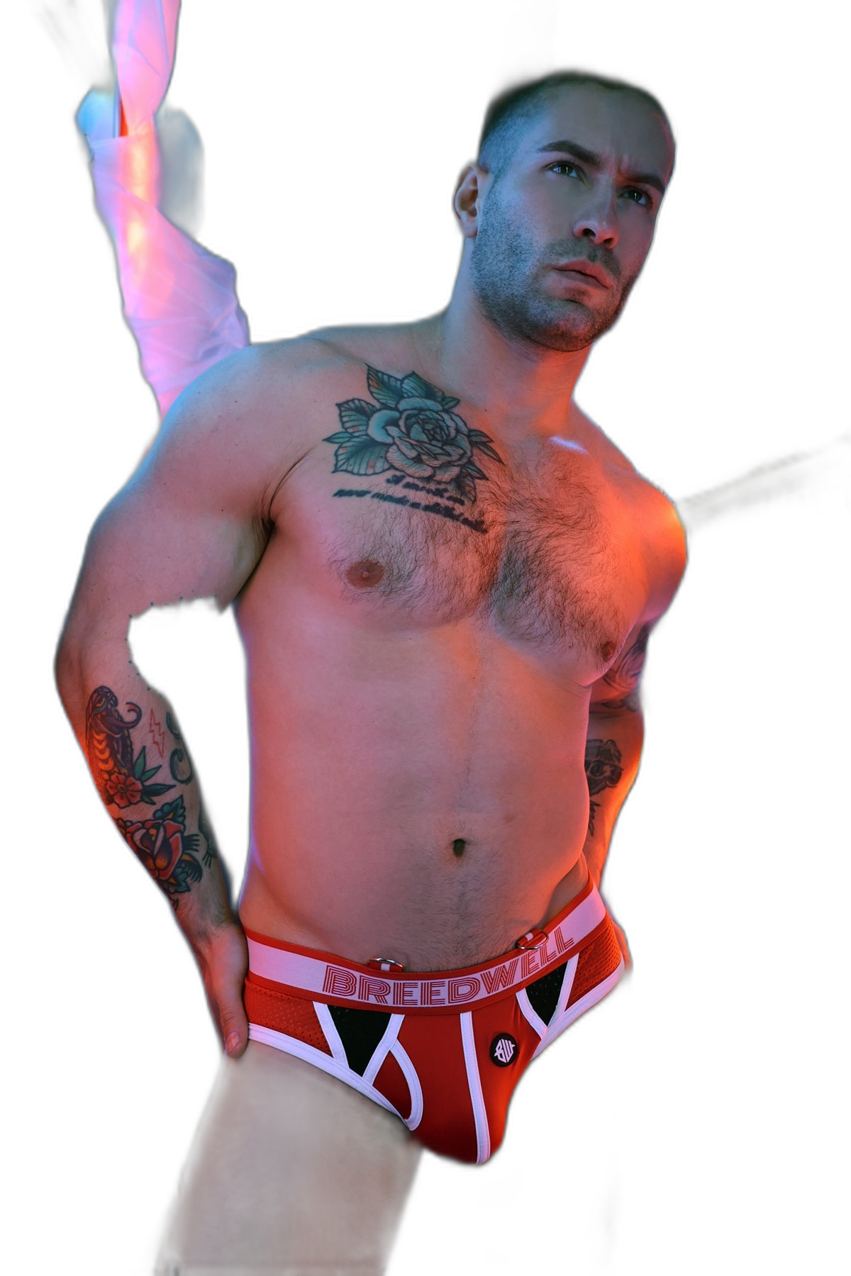 Breedwell Retro Remix Briefs Red