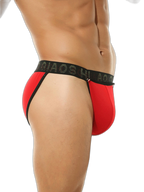 3 Pack Men's Large Pouch Button Waistband Briefs