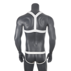 Chest Harness + Mesh Jockstrap Erotic Clubwear