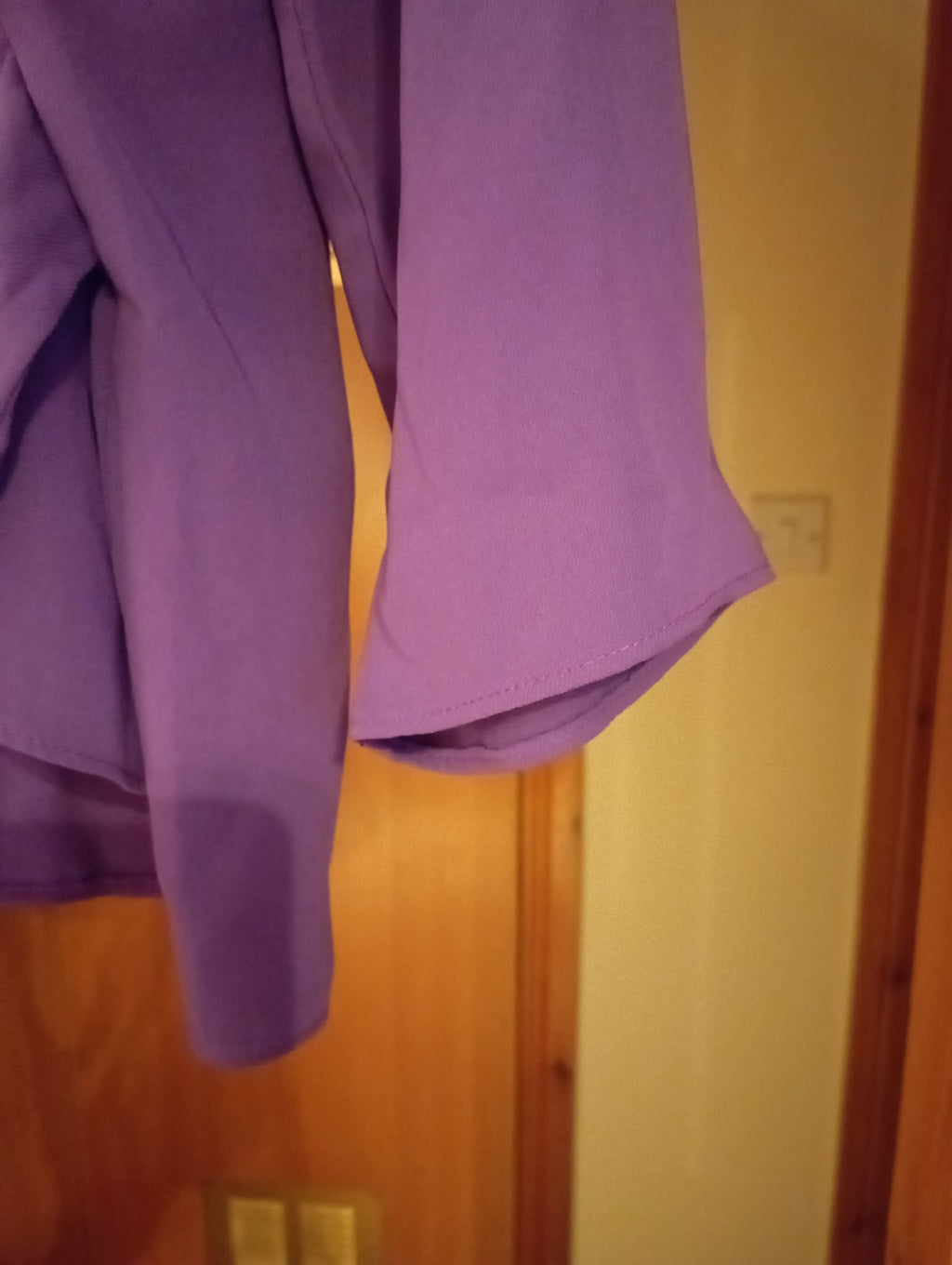WOMEN'S PRIMARK PURPLE CASUAL SMART TOP (UK16 EU 44 US 12)
