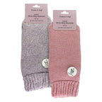 2 Pack Soft Warm Merino Wool Slipper Socks for Ladies